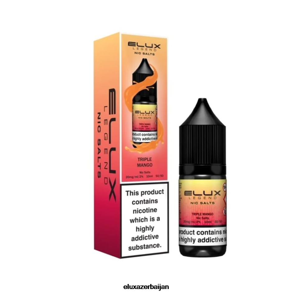 Elux Legend nic kɔgɔ mililitiri 10 - Elux Flavours Azerbaijan 02HNH15 mangoro saba