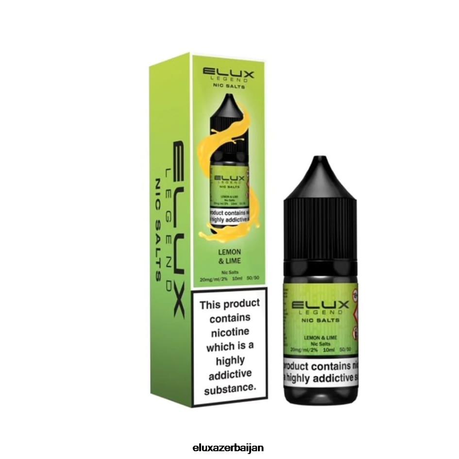 Elux Legend nic kɔgɔ mililitiri 10 - Elux Vape Azerbaijan 02HNH14 limoni lime
