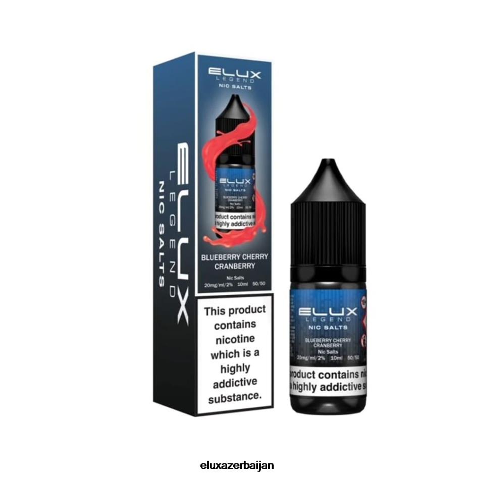 Elux Legend nic kɔgɔ mililitiri 10 - Elux Vape Azerbaijan 02HNH4 bluberi seri kansɛri