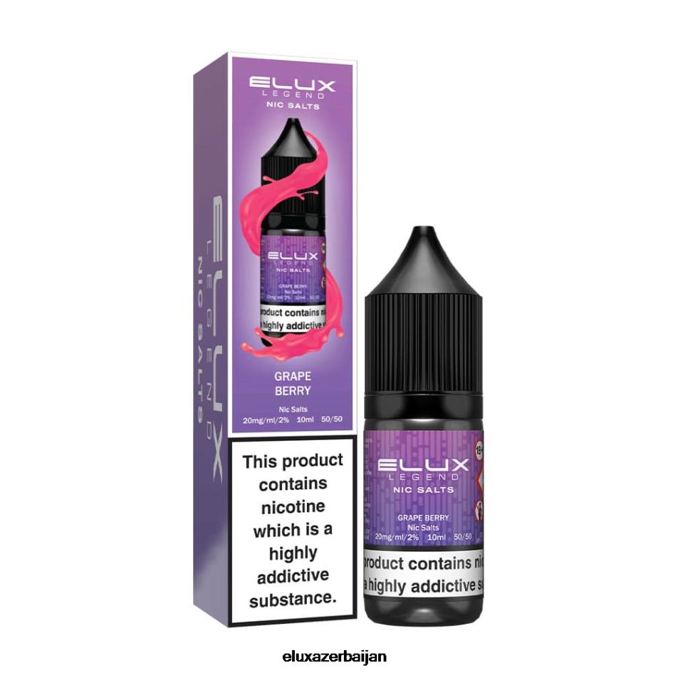 Elux Legend nic kɔgɔ mililitiri 10 - Elux Vape Flavours 02HNH68 rɛzɛn jiribulu