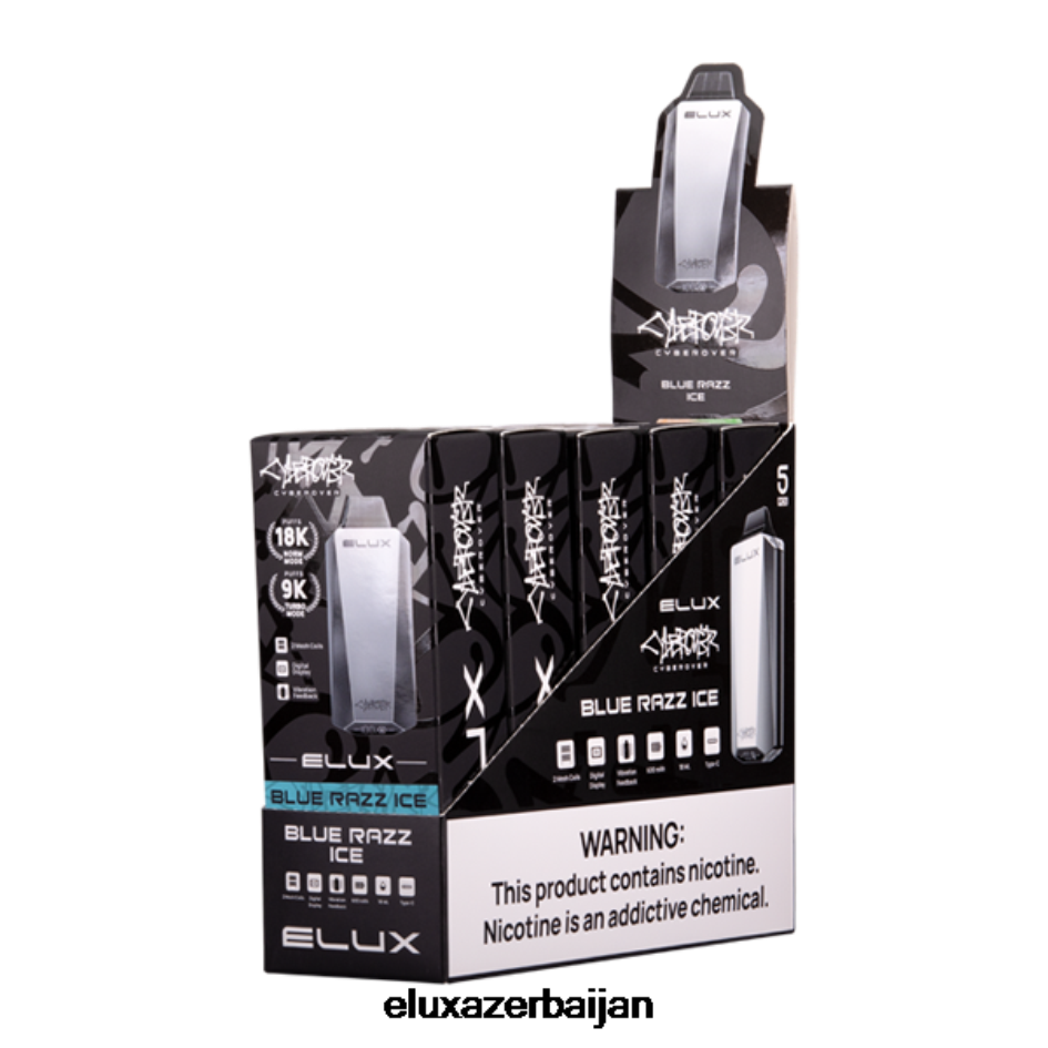 Elux ɛntɛrinɛti kan - Elux Vape Store 02HNH163 bulu razz jikuruw