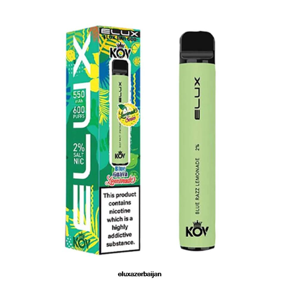 Elux Bar limonade seri vape min bɛ kɛ siɲɛ kelen - Elux Vape Price 02HNH9 bulu razz limonade ye