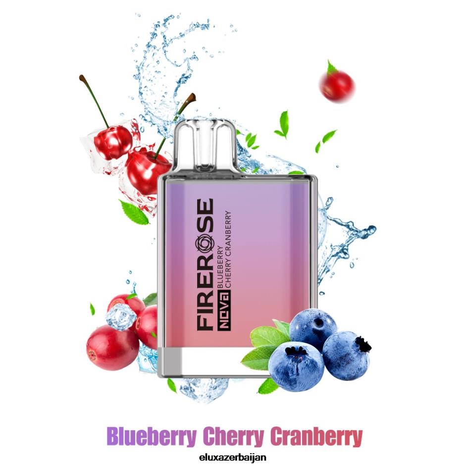 Elux Firerose Nova 600 puffs vape min bɛ kɛ siɲɛ kelen - Elux Vape Review 02HNH21 bluberi seri kansɛri
