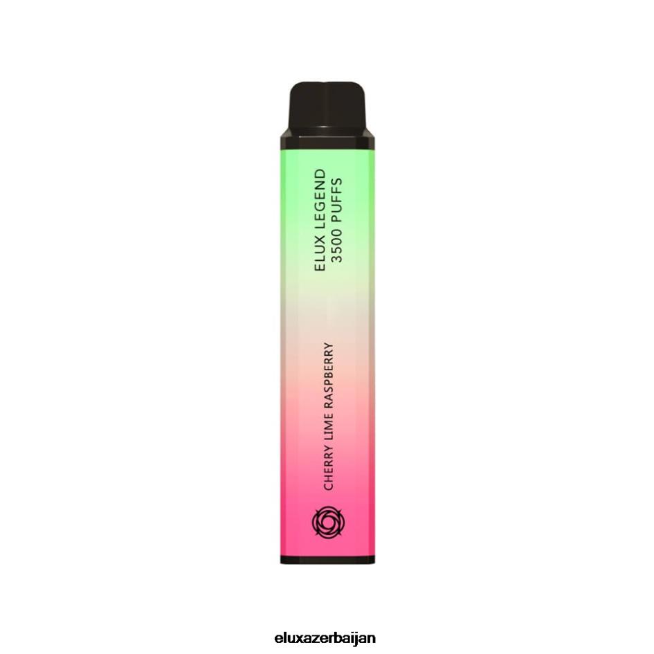 Elux Legend 3500 puffs vape min bɛ kɛ siɲɛ kelen - Elux Baku 02HNH87 seri lime raso