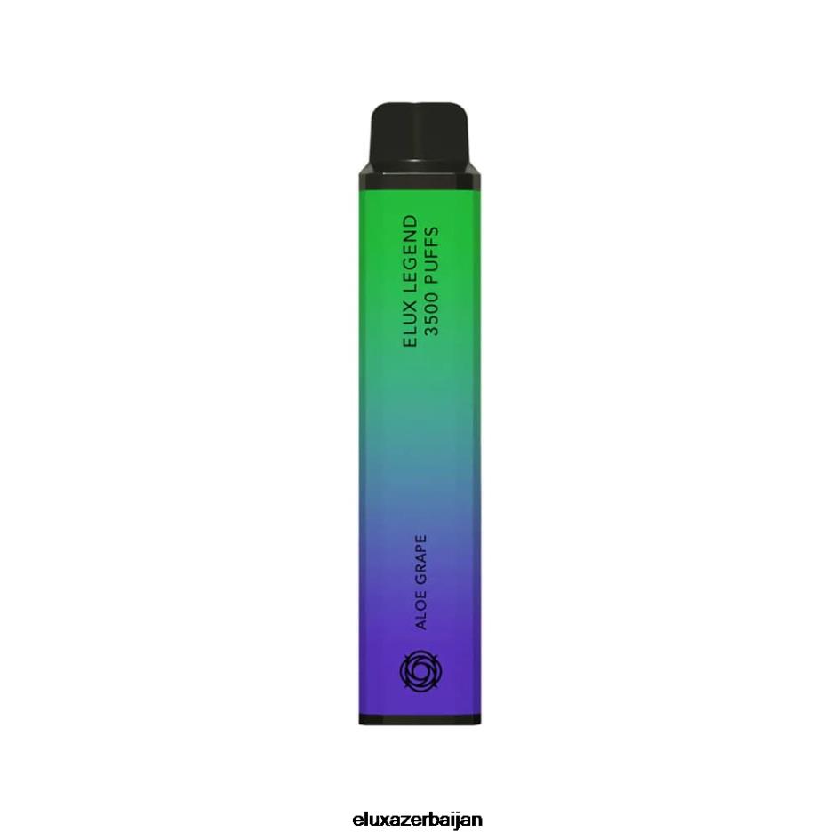 Elux Legend 3500 puffs vape min bɛ kɛ siɲɛ kelen - Elux Vape Flavours 02HNH28 aloe rezɛn